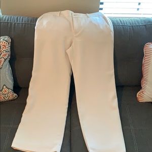Winter white pants
